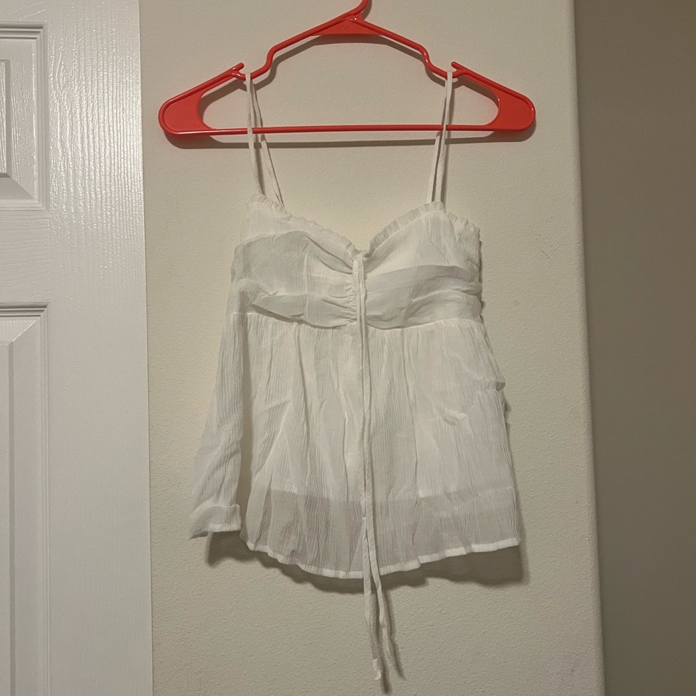 Elegant White Women's Top